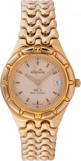 Ανδρικό ρολόι Ellesse Stainless Steel Μπρασελέ 03-0043-204 Χρυσό