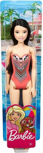 Κούκλα Barbie Mattel Beach 4 Σχέδια