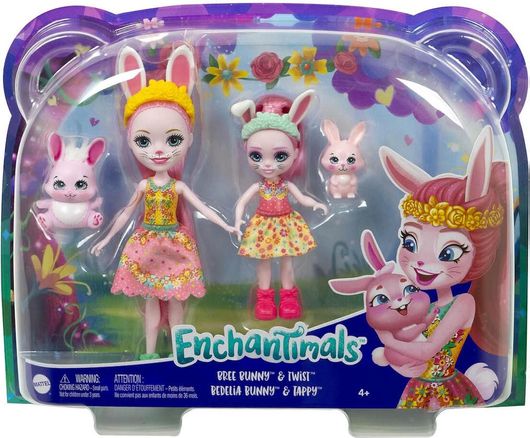 Κούκλα Barbie Mattel και Αδερφάκι Enchantimals