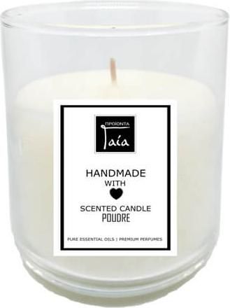 Χειροποίητο Κερί με Άρωμα Πούδρα