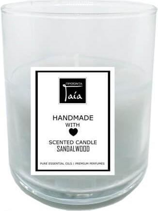 Χειροποίητο Κερί με Άρωμα Σανδαλόξυλο