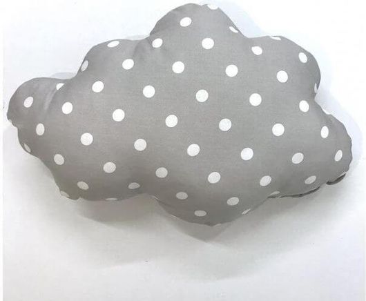 Διακοσμητικό Μαξιλάρι Κούνιας Baby Star Γκρι 42x42cm