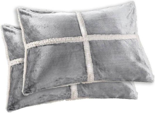 Μαξιλαροθήκες Guy Laroche Σετ Astra 50x70cm Silver 