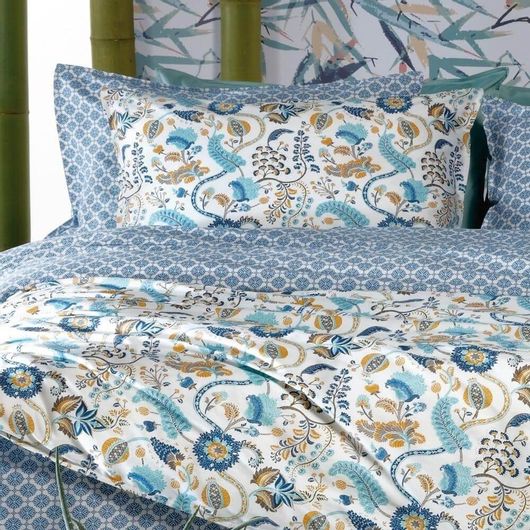 Μαξιλαροθήκες Kentia Σετ Edem 08A Oxford 50x70cm Veraman/Blue/Mustard 