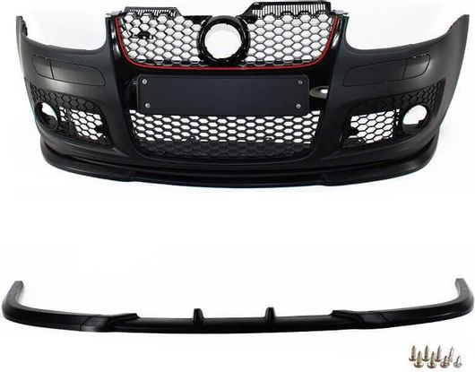 Μπροστινό Spoiler Universal Lip Spoiler CUΡ 2.0 Cupra Look Από Abs Πλαστικό 3 τμχ