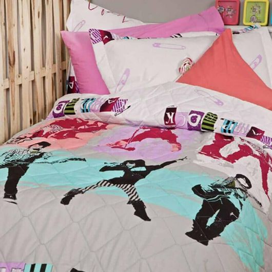 Παιδικό Πάπλωμα Palamaiki Σετ Camp Rock 170x250cm Πολύχρωμο