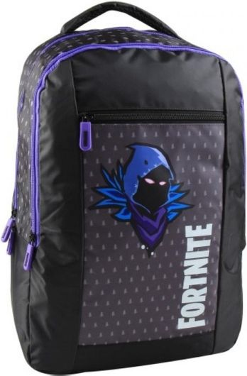 Σχολική Τσάντα Δημοτικού Calego Fortnite Raven Πλάτης Μαύρο
