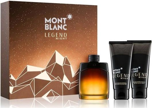 Σετ Αρωμάτων Mont Blanc Legend Night Eau de Parfum 100ml, Deostick 75gr & Eau de Toilette 7,5ml