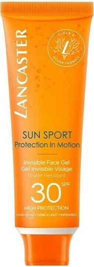 Gel Αντηλιακό Gel Προσώπου Lancaster Sun Sport Invisible SPF30 50ml
