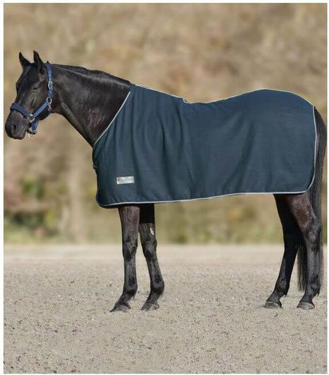 Κουβέρτα Αλόγου Fleece Economic Μπλε Σκούρο