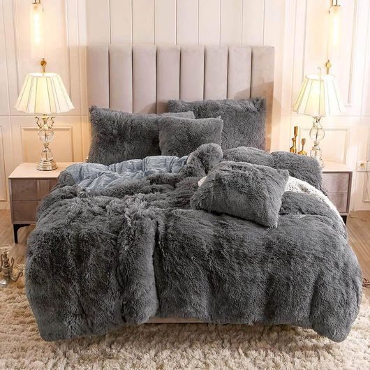 Κουβερτοπάπλωμα Saray Home SH BLD 	Υπέρδιπλο Ισοθερμικό 220X240cm Γκρι