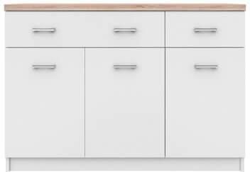 Μπουφές Alphab2b TOP MIX 120x33x85cm Λευκό