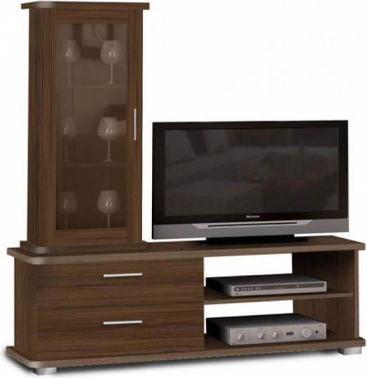 Σύνθετο Σαλονιού Sarris ΝΕΦΕΛΗ 135x45x140cm Καφέ