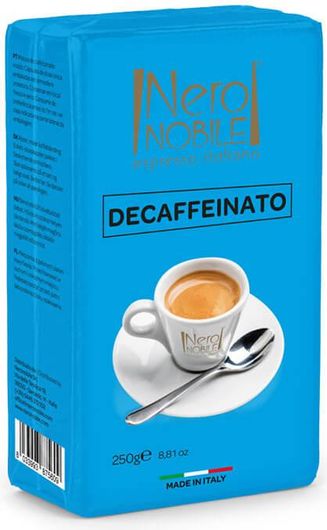 Αλεσμένος Καφές Espresso Neronobile Decaffeinato 250 g