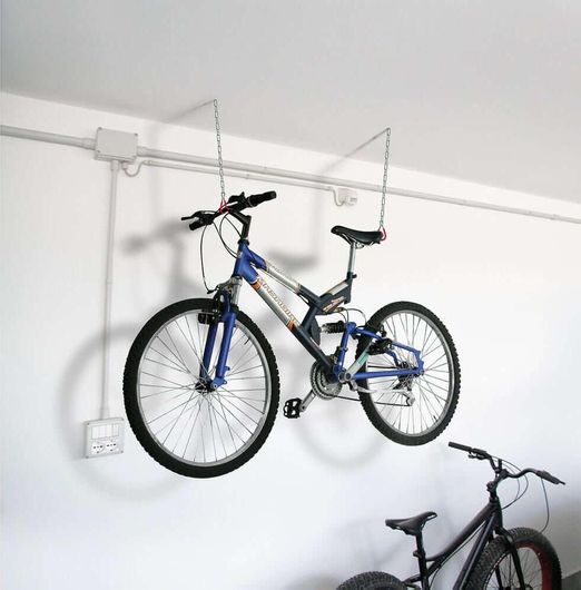 Βάση Οροφής  για Ποδήλατο Lampa 9289.8-LB με Αλυσίδα 50cm και Γάντζους Μαύρο