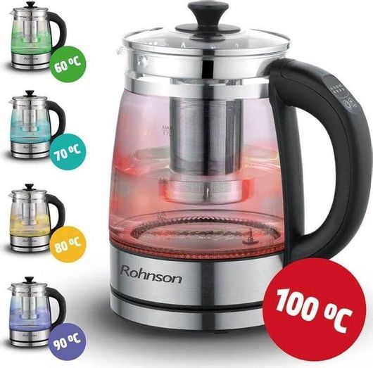 Rohnson R-7610 Βραστήρας 1.7lt 2200W Inox
