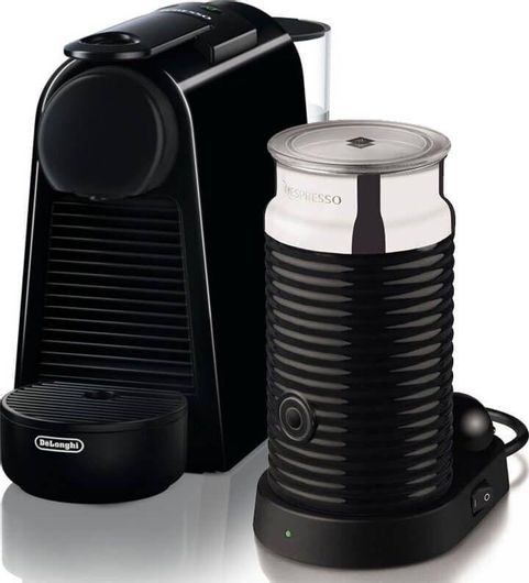 Καφετιέρα για Κάψουλες De'Longhi Essenza Mini EN85.BAE για Nespresso Πίεσης 19bar με Αφρογαλιέρα Μαύρο