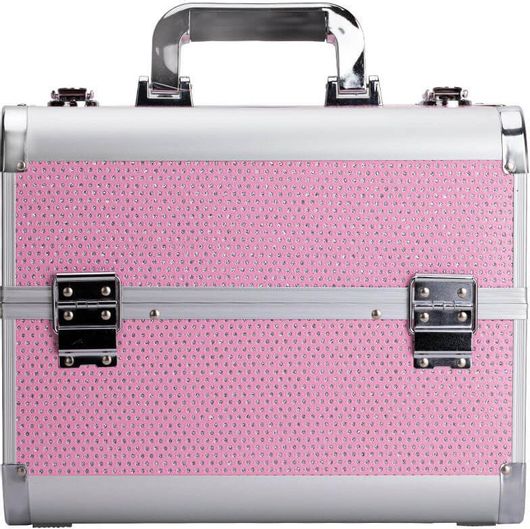 Βαλιτσάκι Μανικιουρ & Αισθητικής με Ζιργκόν 5044 Ροζ