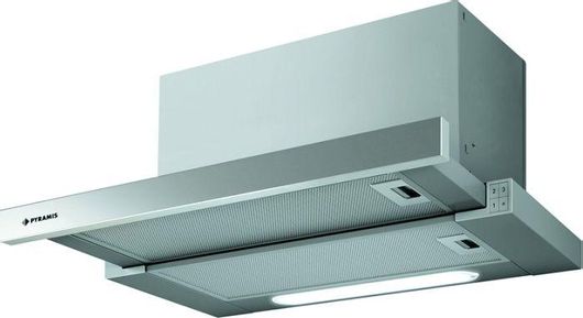 Απορροφητήρας Κουζίνας Pyramis Essential Turbo Συρόμενος 60cm Inox