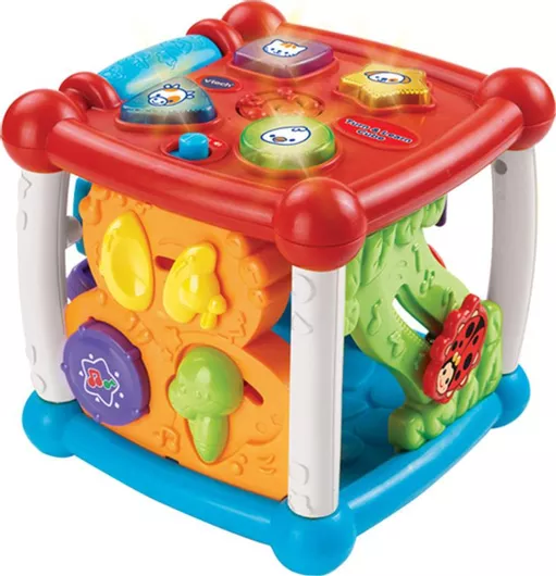 Vtech Κύβος Δραστηριοτήτων Busy Learners Activity Cube με Μουσική για 6+ Μηνών