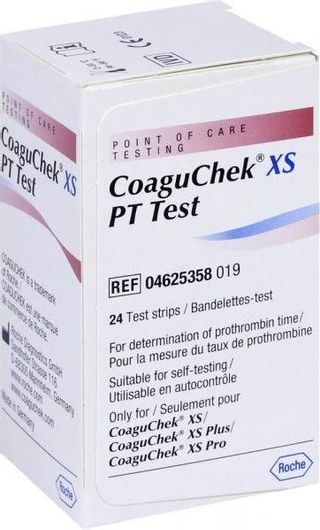 Ταινίες Χρόνου Προθρομβίνης Roche CoaguChek XS 24τμχ