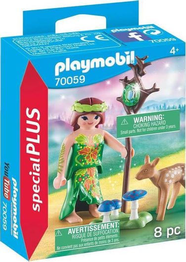 Playmobil Special Plus Ξωτικό με Ελάφι για 4+ Ετών #70059