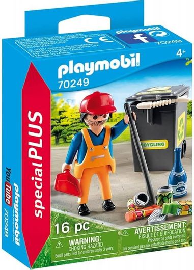 Playmobil Special Plus Street Cleaner για 4 ετών