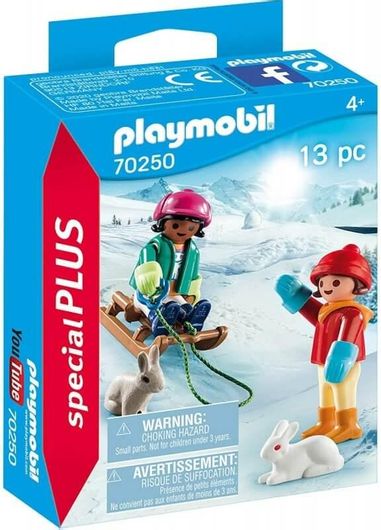 Playmobil Special Plus Παιδάκια με Έλκηθρο για 4+ Ετών