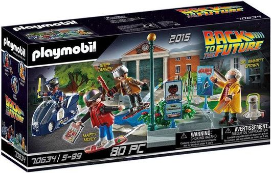 Playmobil Back to the Future Back to Future: Περιπέτειες με τα Ιπτάμενα Πατίνια για 5+ Ετών #70634