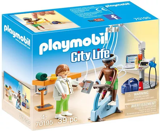 Playmobil City Life Physical Therapist για 4 ετών