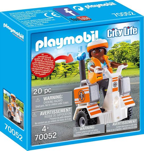 Playmobil City Διασώστρια με Self-Balance για 4+ Ετών #70052