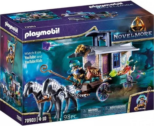 Playmobil Novelmore Violet Vale Εμπορική Άμαξα για 4-10 Ετών #70903