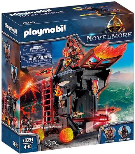 Playmobil Novelmore Πολιορκητική Μηχανή Φωτιάς Του Μπέρναμ για 5-10 Ετών