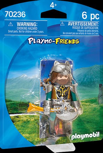 Playmobil Playmo-Friends Πολεμιστής των Λύκων για 4+ Ετών #70236