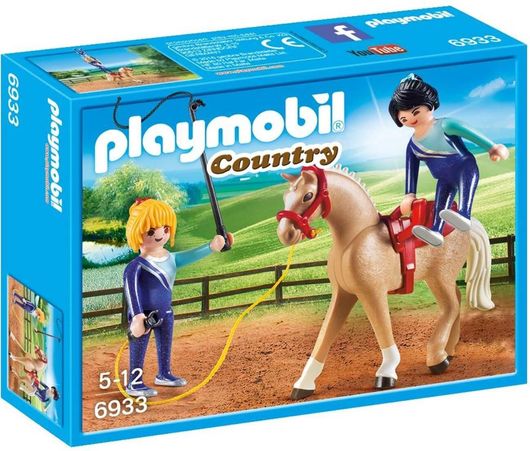 Playmobil Μάθημα Ακροβατικής Ιππασίας για 5-12 Ετών #6933