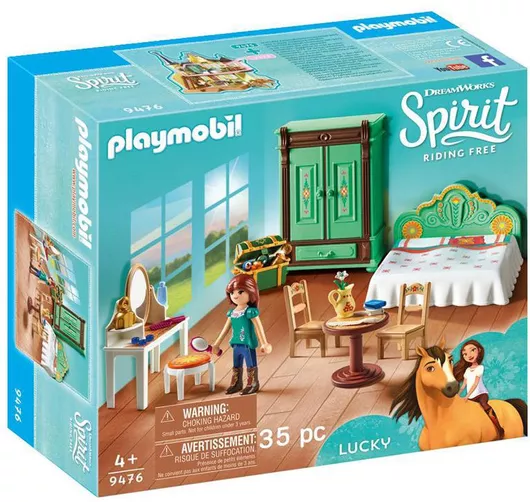 Playmobil Spirit Lucky's Bedroom για 4 ετών