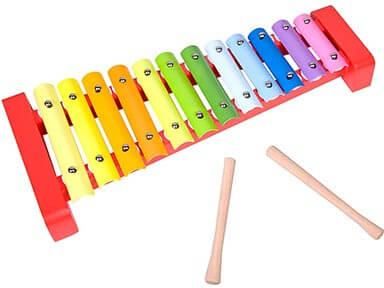 Ξύλινο Ξυλόφωνο Star για 1.5+ Ετών Classic World 4025