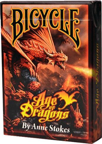 Τράπουλα Bicycle Anne Stokes Age Dragons Συλλεκτική Πλαστικοποιημένη
