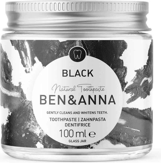 Οδοντόκρεμα Λευκαντική Ben & Anna Black 100ml