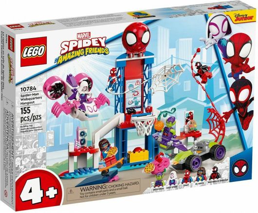 Lego Spider-Man 10784 Spider-Man Webquarters Hangout για 4+ ετών