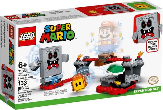 Lego Super Mario Whomp's Lava Trouble Expansion Set για 6+ Ετών #71364