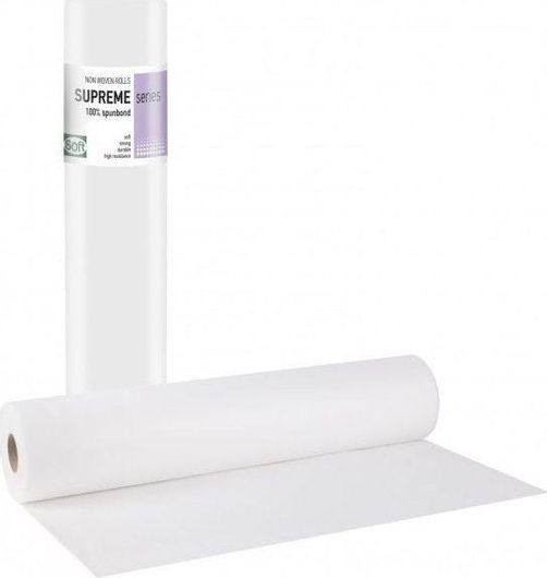 Εξεταστικό Ρολό Bournas Medicals Non Woven 108.033.SA Supreme Standard 50cm x 70m 12τμχ Λευκό 