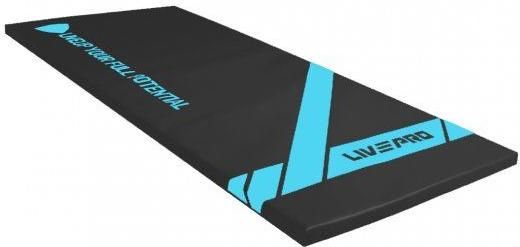 Στρώμα Γυμναστικής Live Pro 140x60x2.5cm Β-8226 Μαύρο