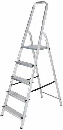 Σκάλα Αλουμινίου με 5 Σκαλοπάτια