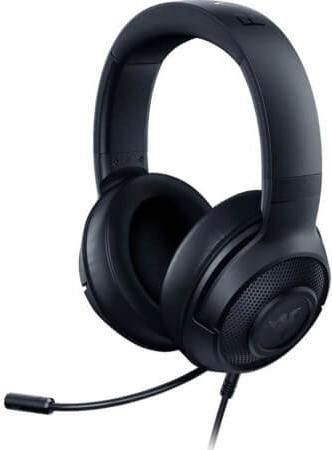 Gaming Headset Razer Kraken X 23296 Over Ear με Σύνδεση 3.5mm Μαύρο