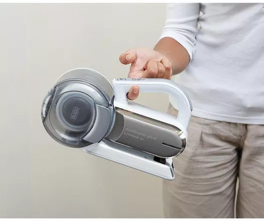 Σκουπάκι Χειρός Black & Decker Dustbuster Pivot PV1820L Επαναφορτιζόμενο 18V Λευκό