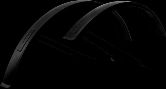 Λασπωτήρας Ποδηλάτου Cube Σετ Acid Mudguard 65 29" 93372 Μαύρο
