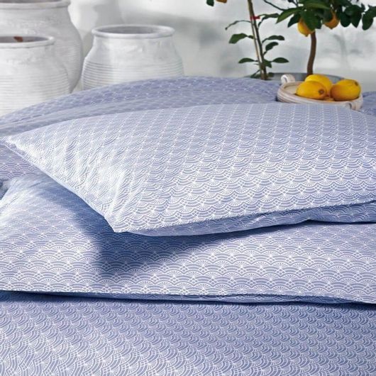 Μαξιλαροθήκες Kentia Σετ Renata Oxford 50x70cm 39A Blue