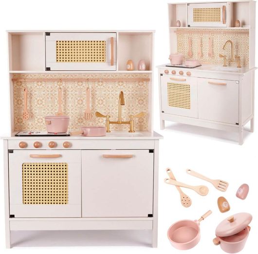 Παιδική Κουζίνα Loco Ξύλινη 100cm ISC7855
