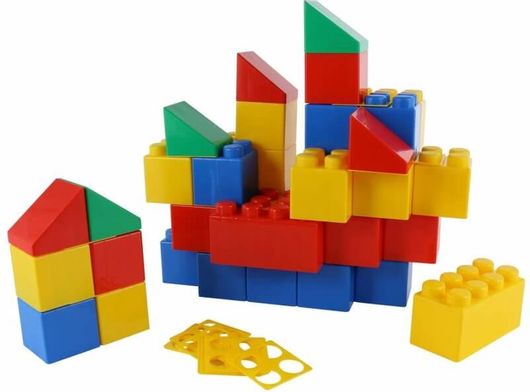 Τουβλάκια Polesie Bricks XXL για 1+ Ετών 36τμχ 68026
